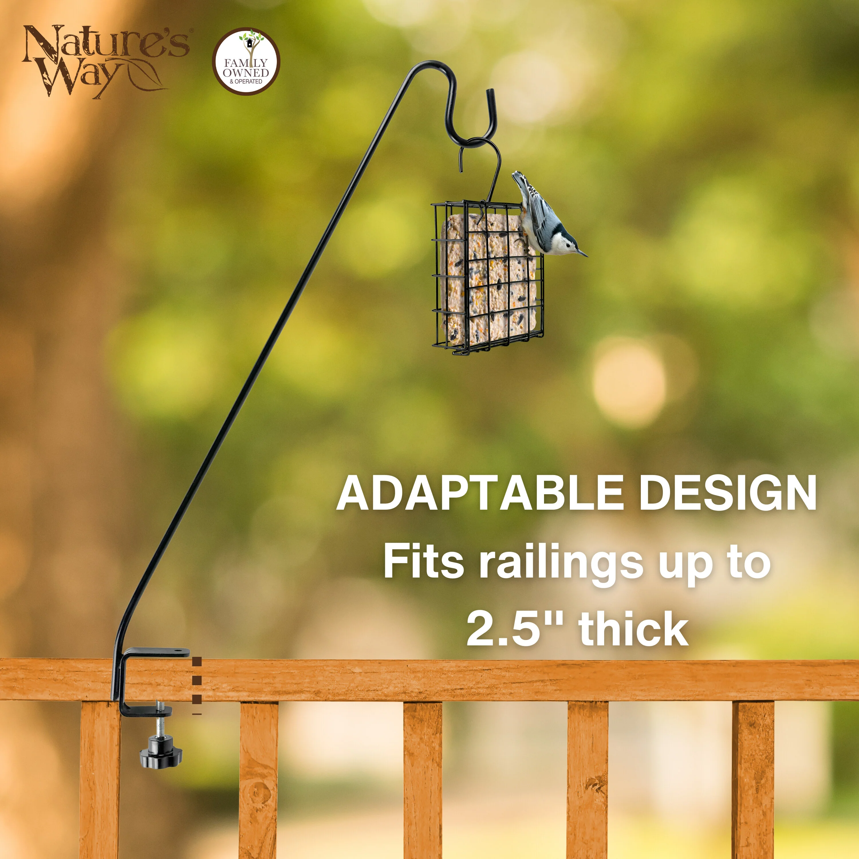 33" Adjustable Clamp-On Deck Hook - Image 4