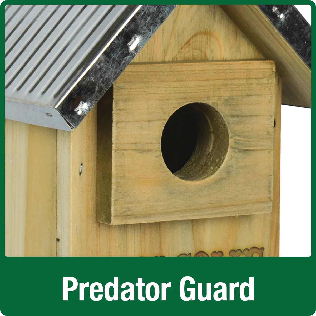 Galvanized Weathered Bluebird House - Image 6